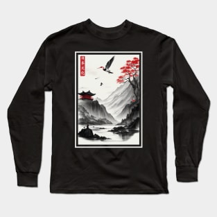 temple on a steep hill Long Sleeve T-Shirt